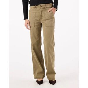 NWT AMO Easy Army Slouch Trouser Pant Sz 25 (meas 28) Thyme MSRP $302